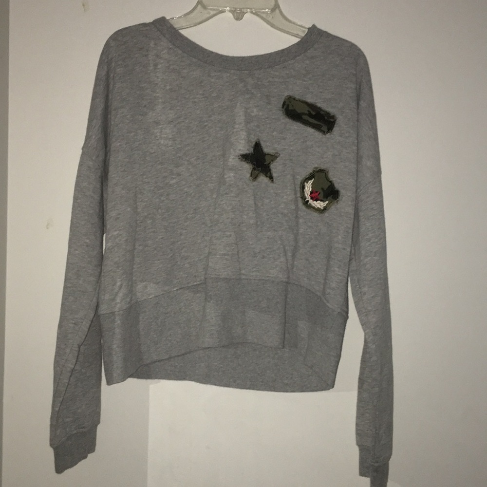 Gray sweater